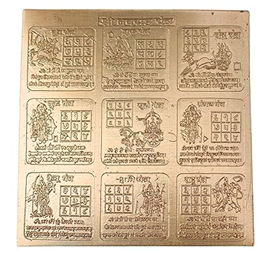 Nugwale - Navgraha Yantra (Copper)
