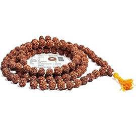 Nugwale - 5 Mukhi Rudraksha Mala (108 beads)